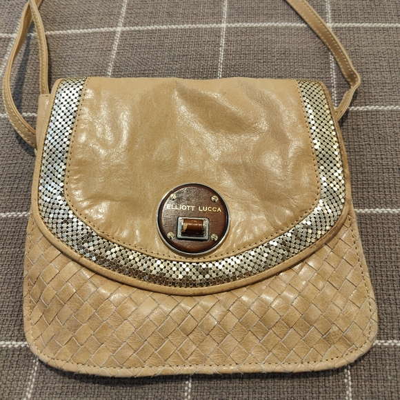 Elliott Lucca Woven Leather Purse - Picture 2 of 11